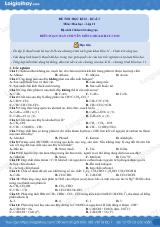 Đề thi học kì 2 Hóa 11 Chân trời sáng tạo - Đề số 3